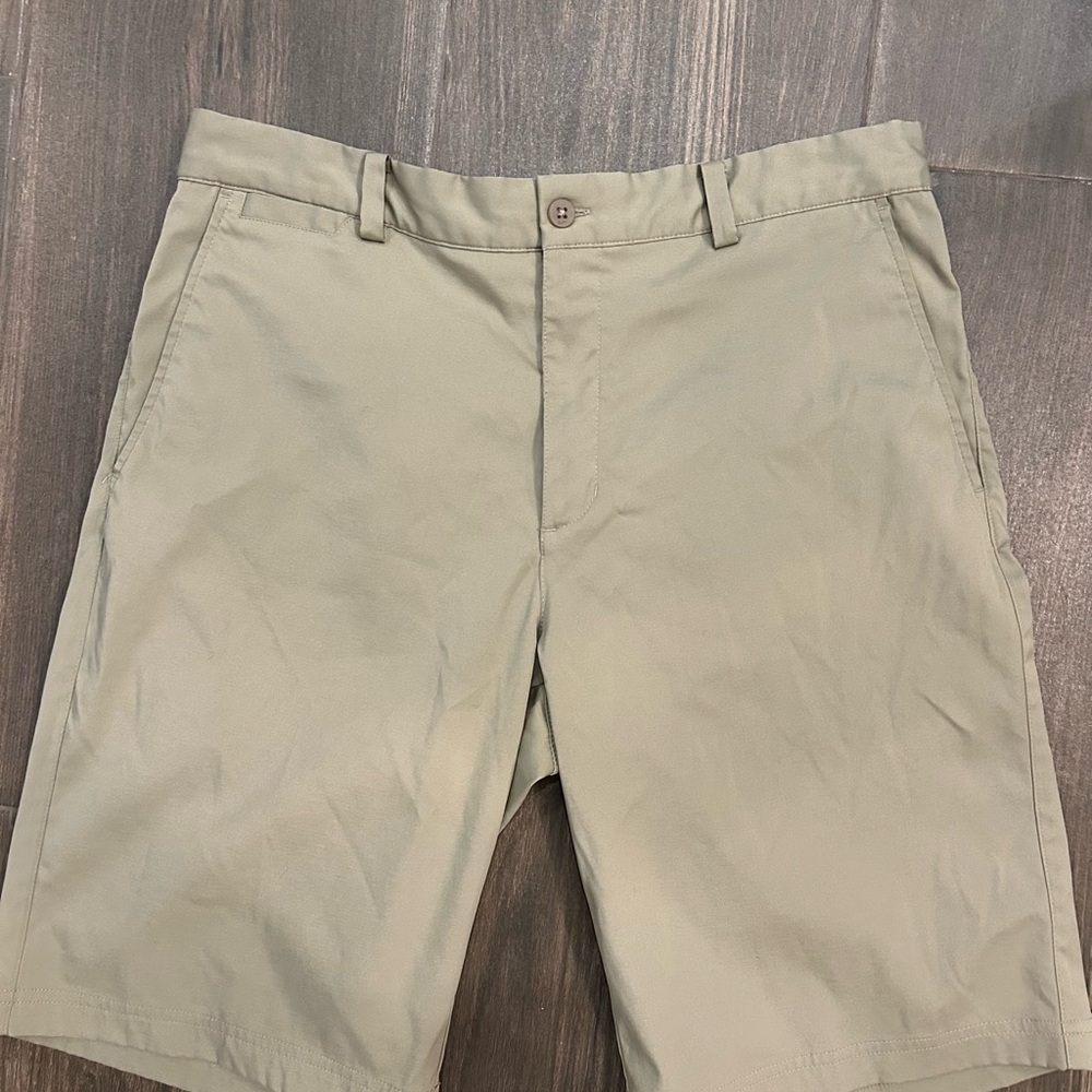 Nike Tan Flat Front Shorts